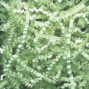 Mint Green Crinkle Cut shredded basket filler