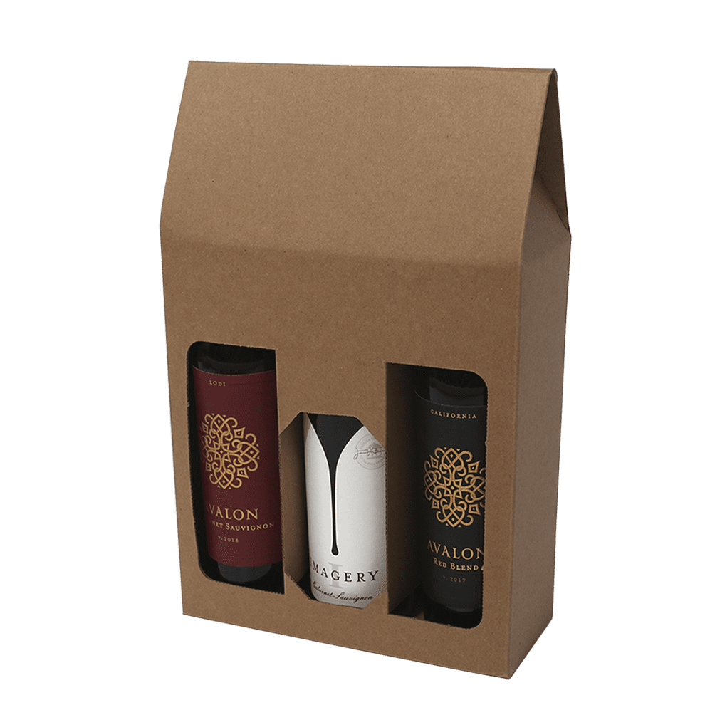 Wine Bottle Gift Packaging  Wine Bottle Boxes & Carriers