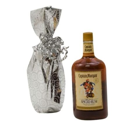 metallic mylar wine gift bags